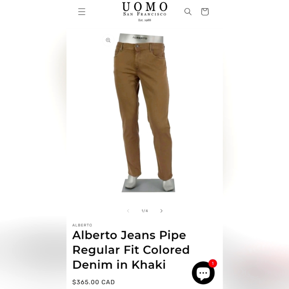 Alberto Denim Jeans